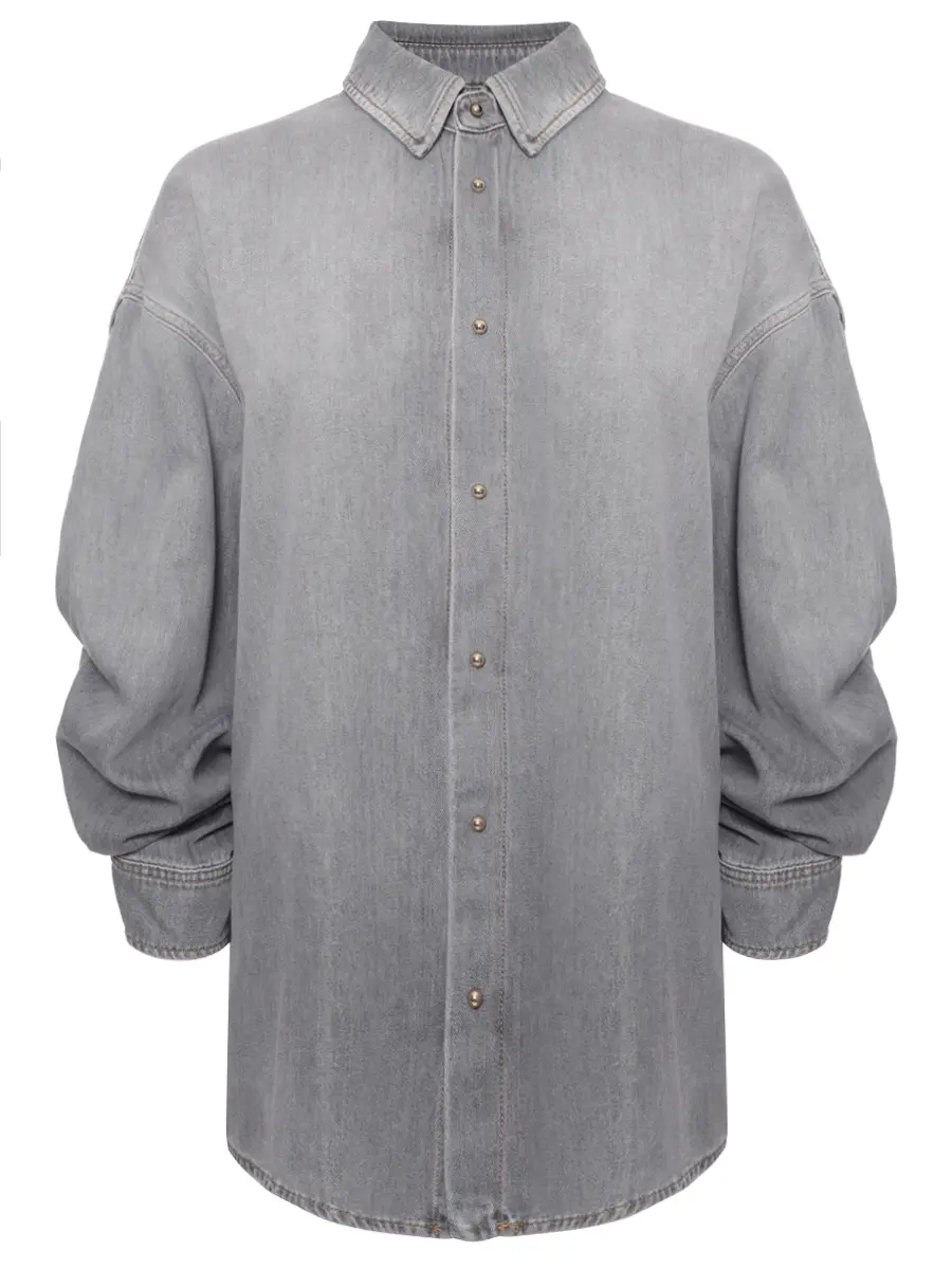 Рубашка джинсовая