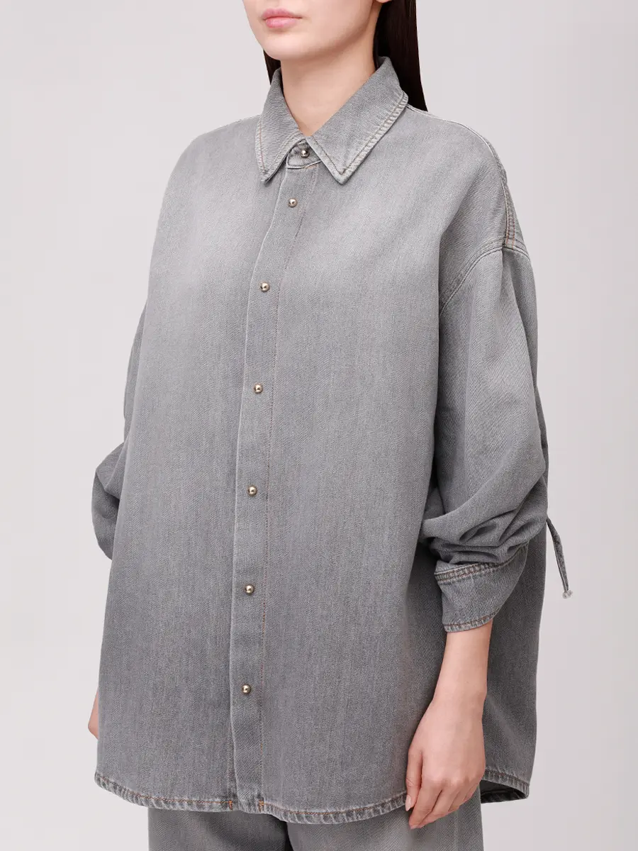 Рубашка джинсовая