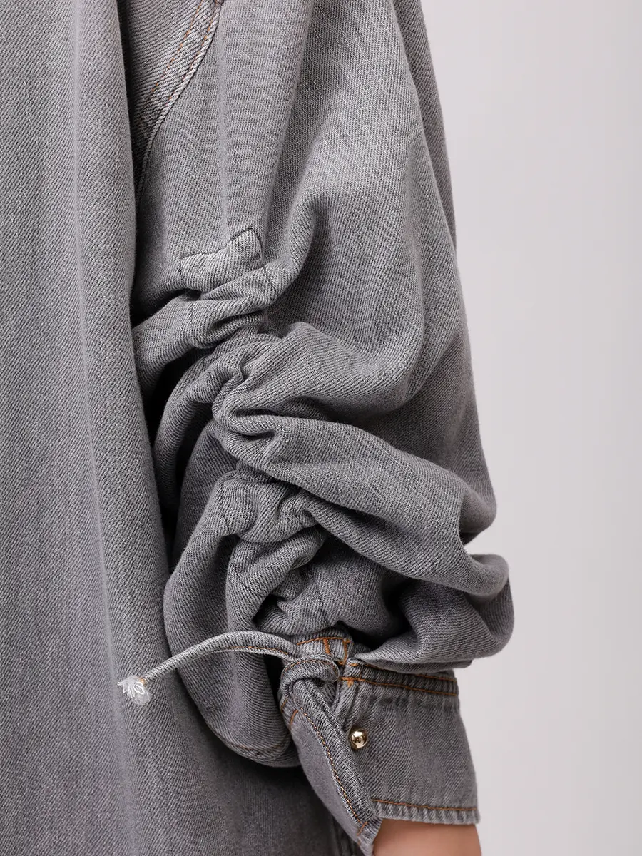 Рубашка джинсовая