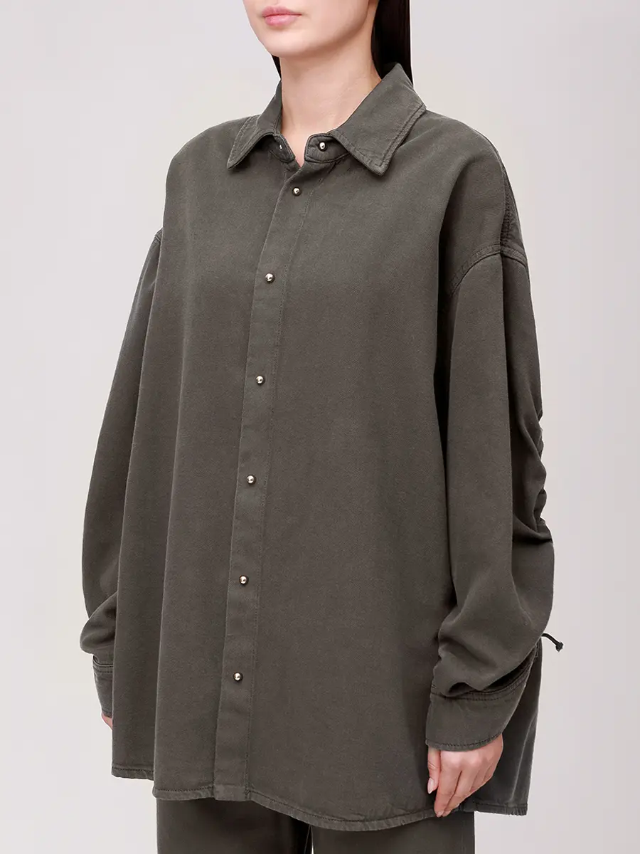 Рубашка джинсовая