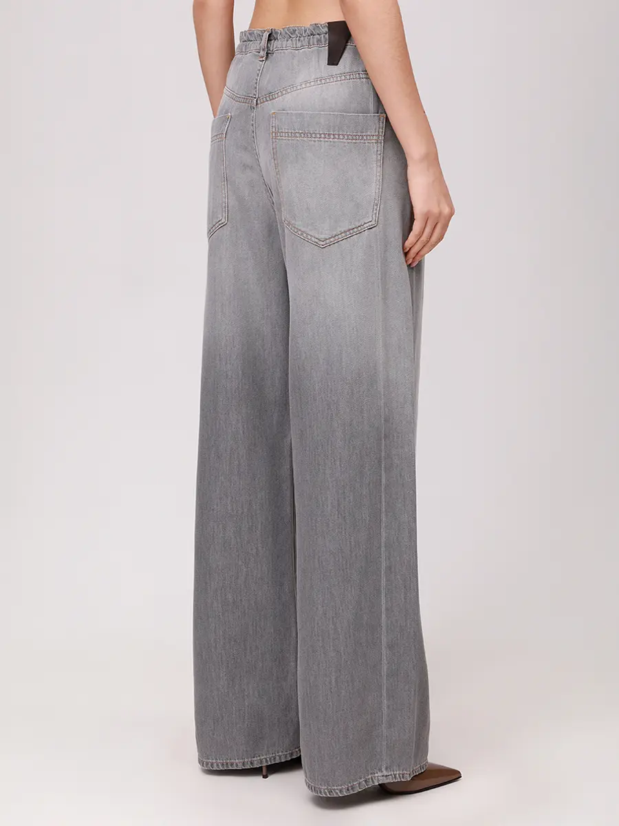 Джинсы хлопковые