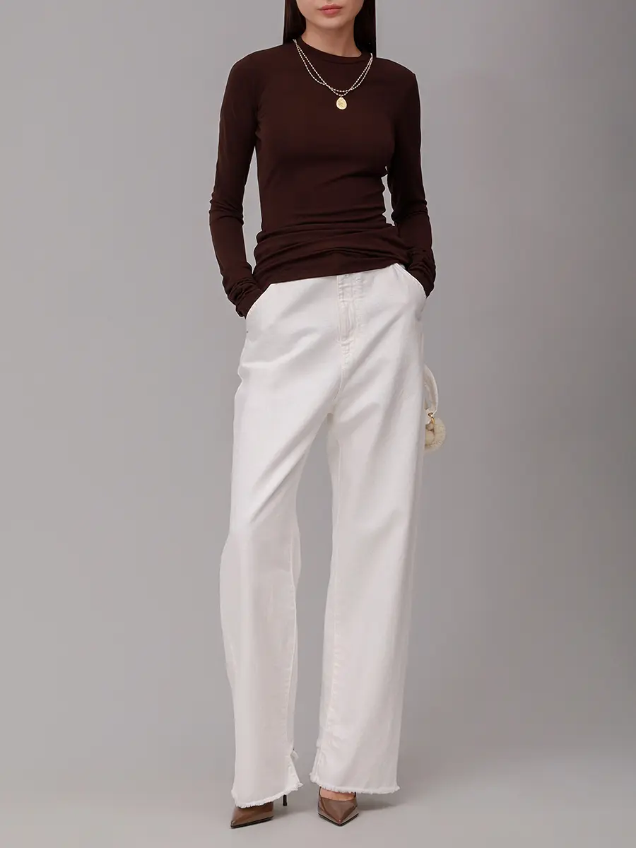 Джинсы хлопковые