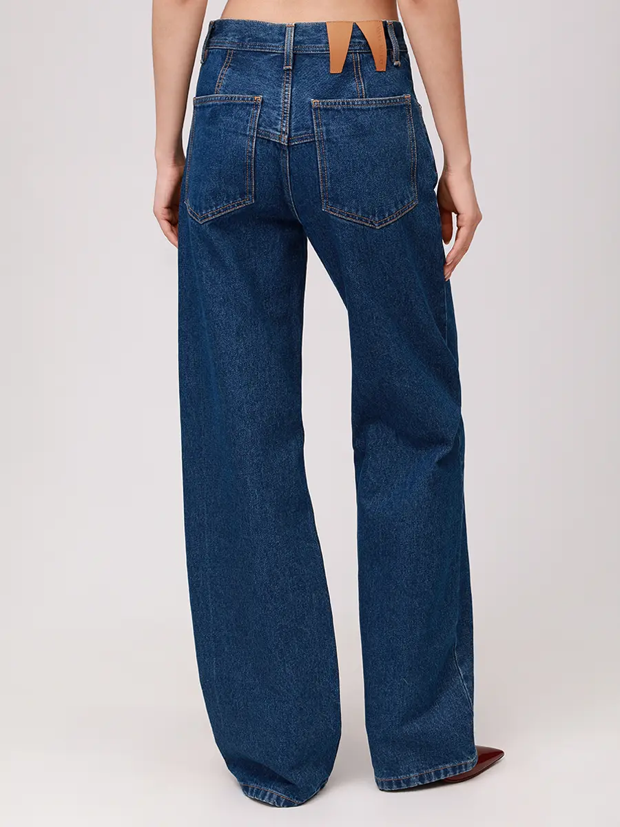 Джинсы хлопковые