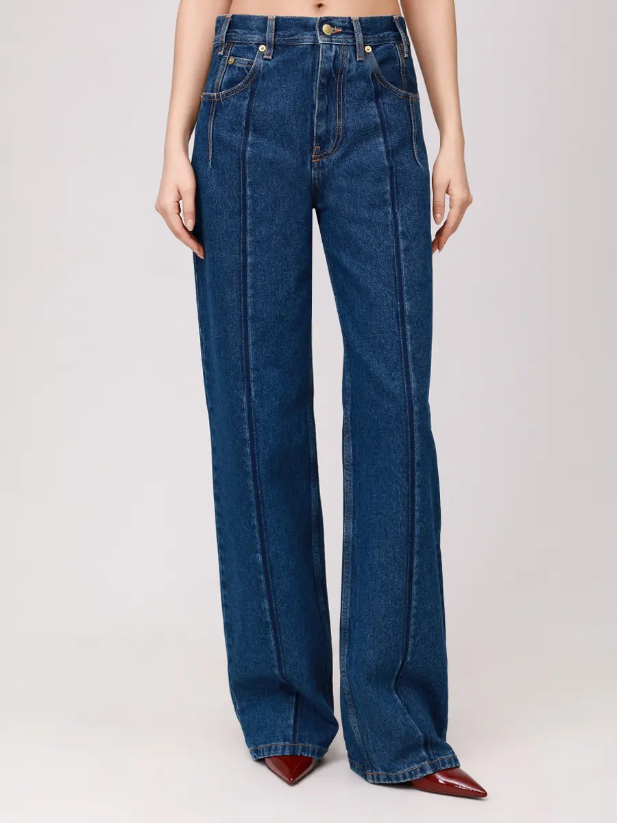 Джинсы хлопковые