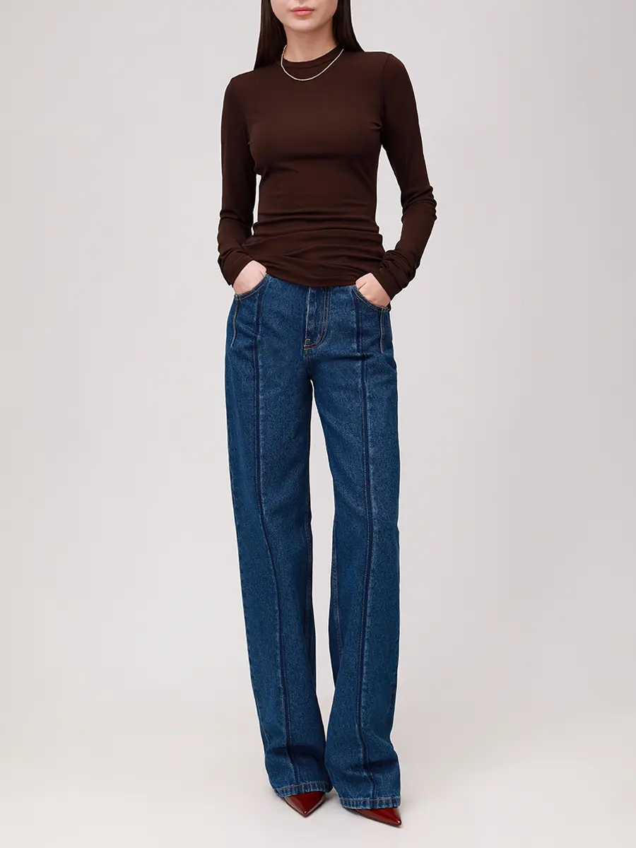 Лонгслив хлопковый