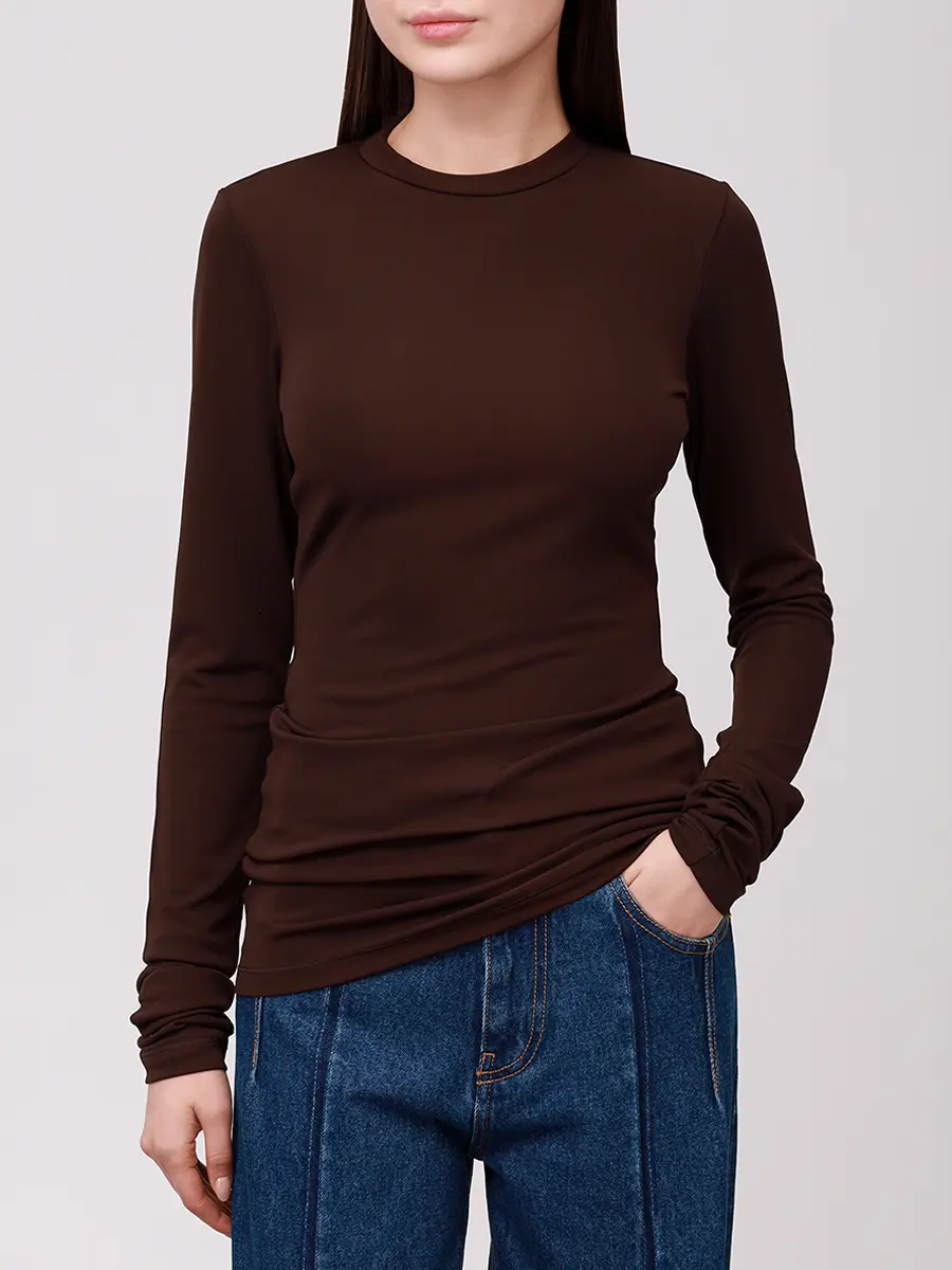 Лонгслив хлопковый