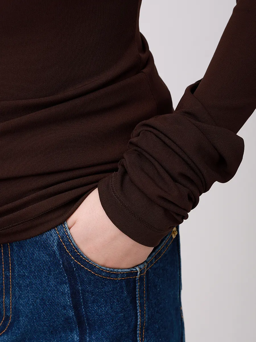 Лонгслив хлопковый