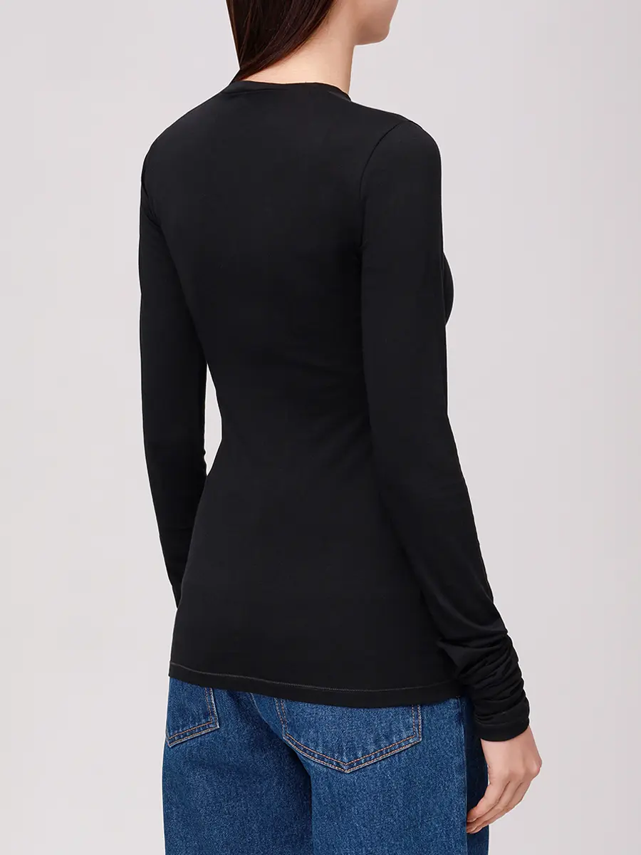 Лонгслив хлопковый