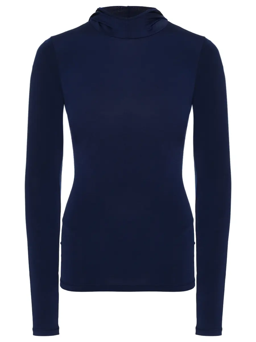 Лонгслив с капюшоном