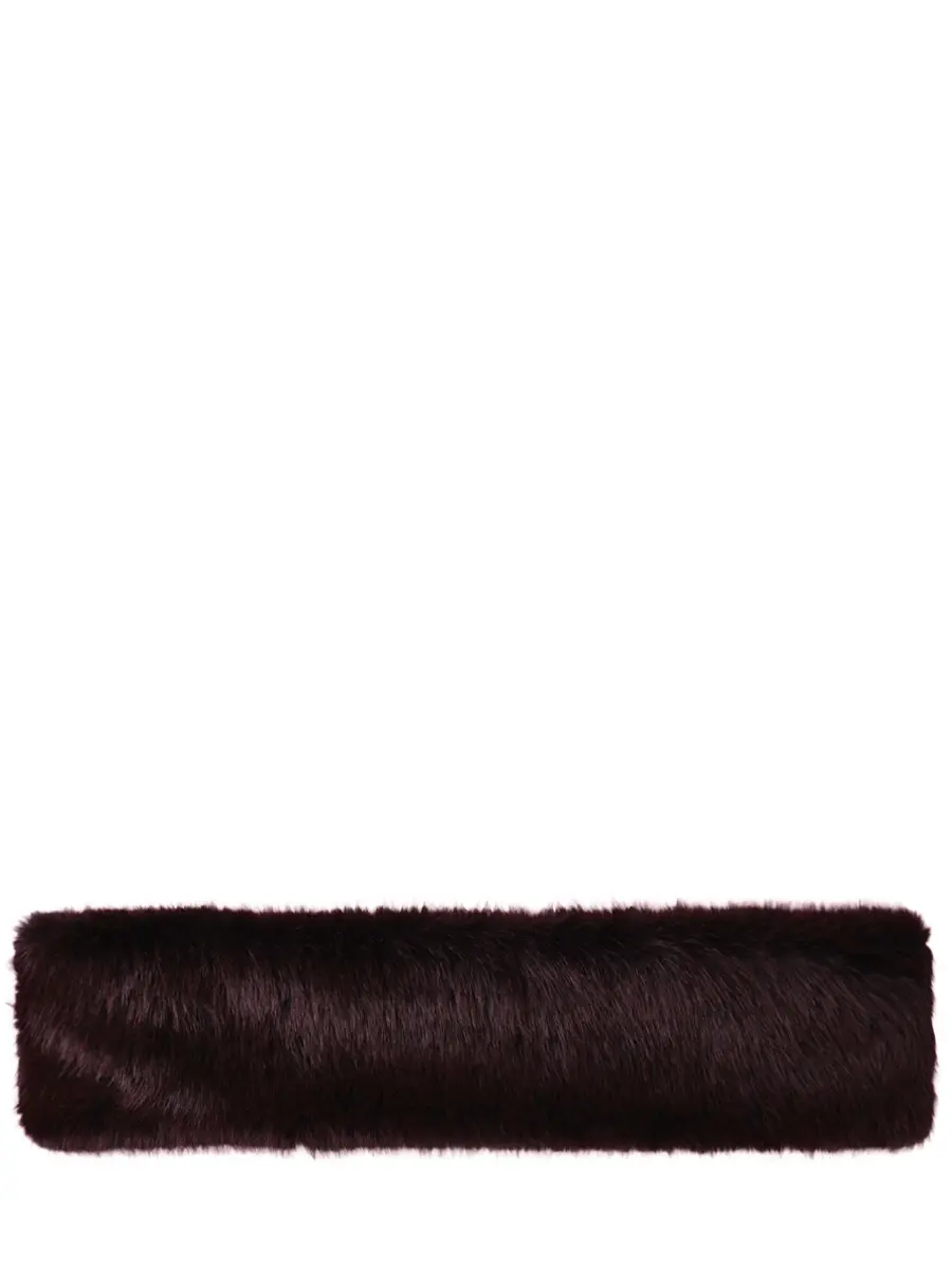 Шарф из экомеха