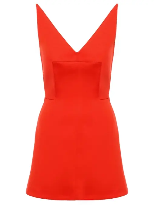 Платье однотонное DAVID KOMA