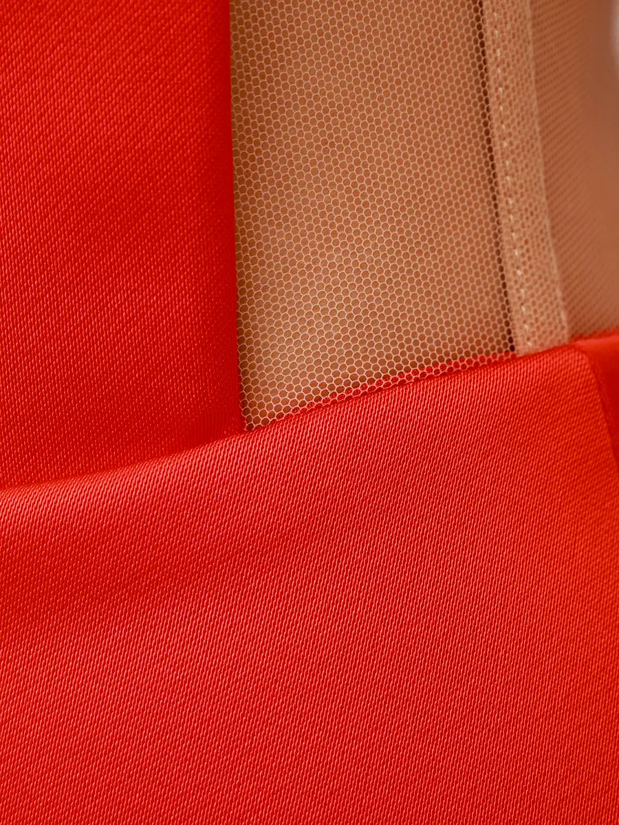 Платье однотонное