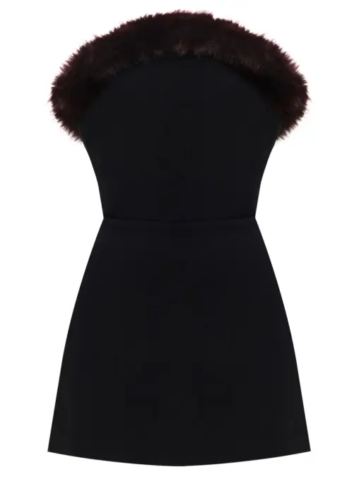 Платье однотонное DAVID KOMA