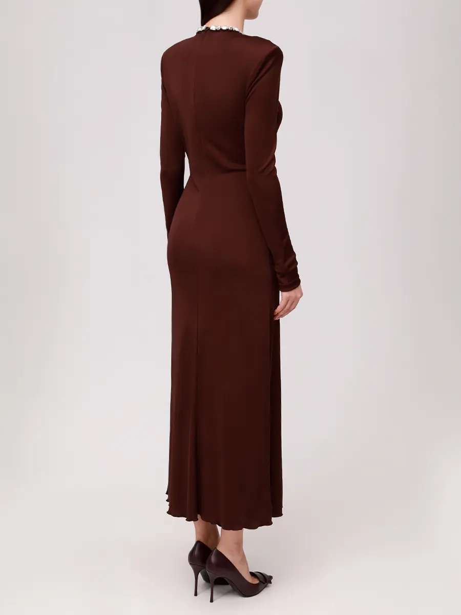 Платье из вискозы