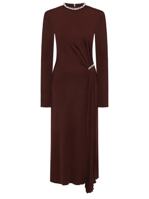 Платье из вискозы DAVID KOMA