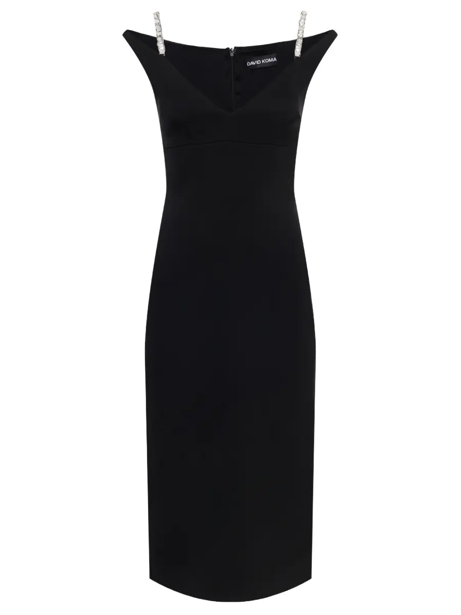 Платье однотонное