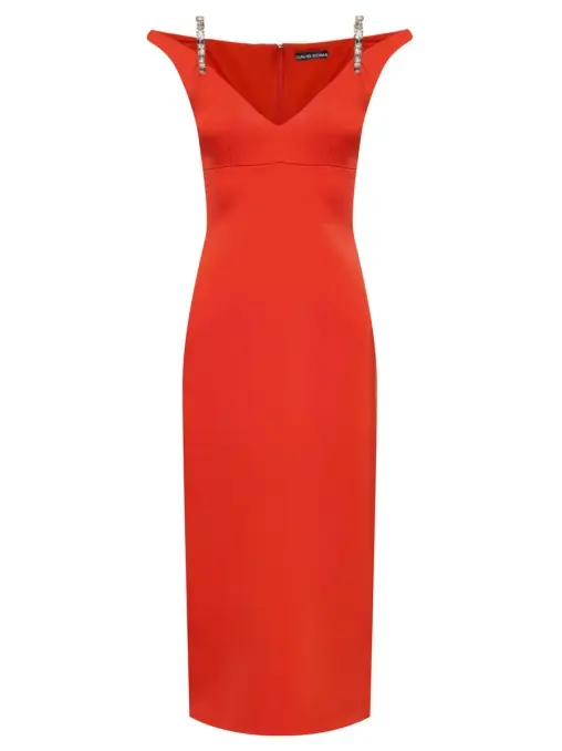 Платье однотонное DAVID KOMA