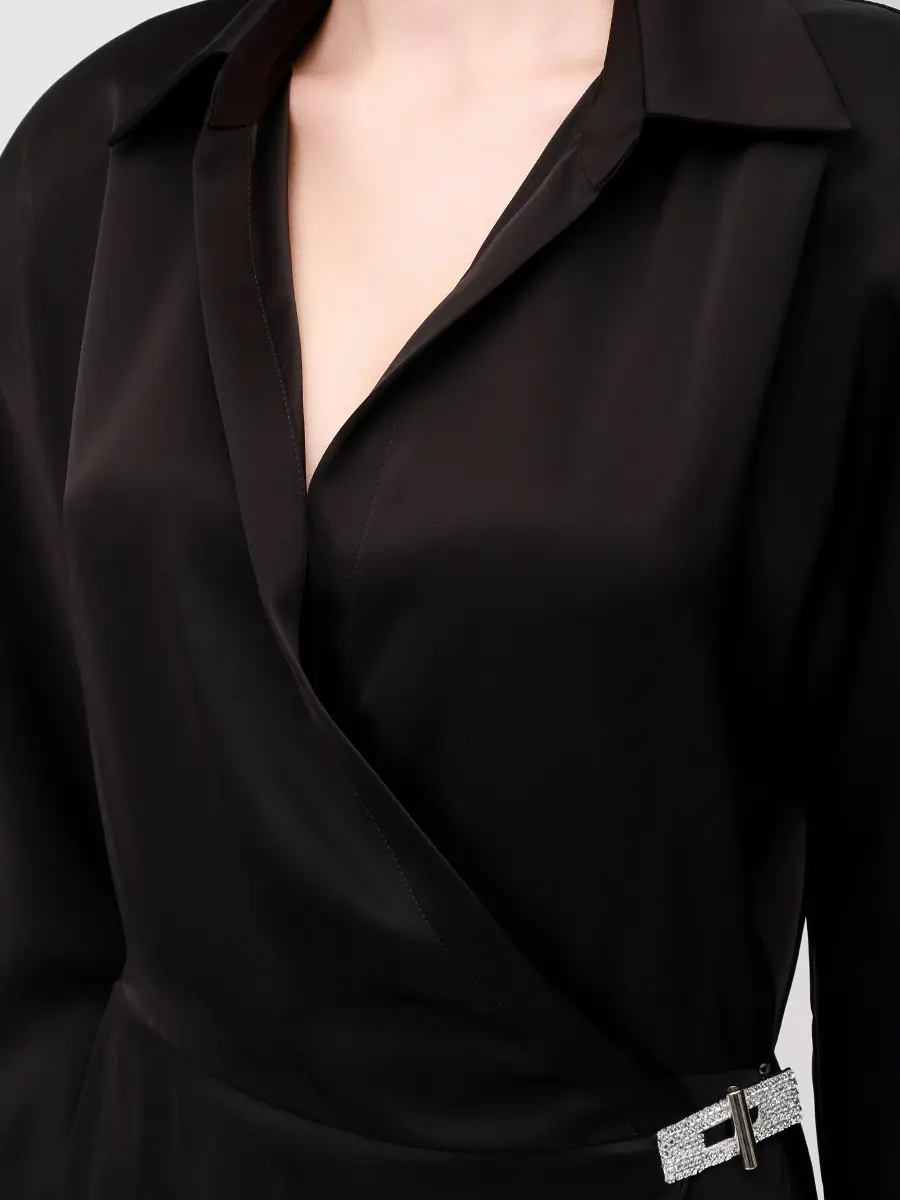 Платье однотонное