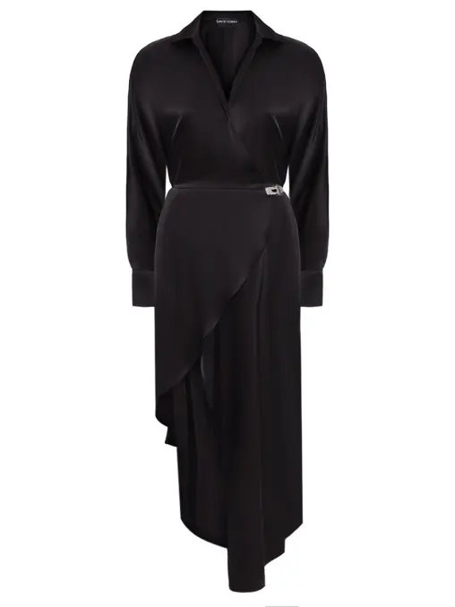 Платье однотонное DAVID KOMA