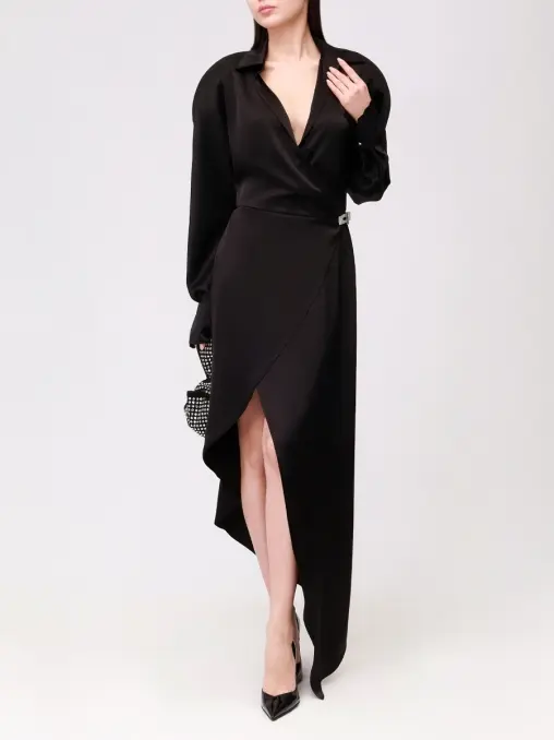 Платье однотонное DAVID KOMA