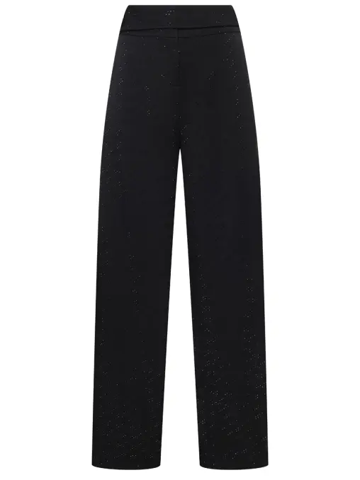Брюки со стразами DAVID KOMA