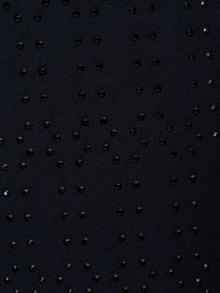 Брюки со стразами