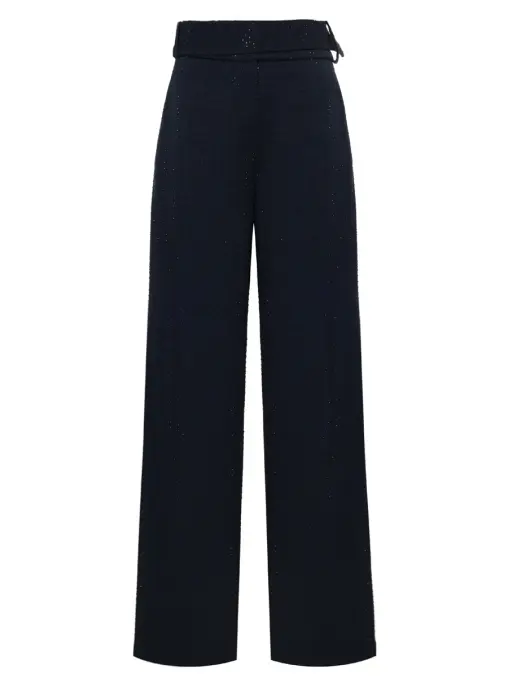 Брюки со стразами DAVID KOMA