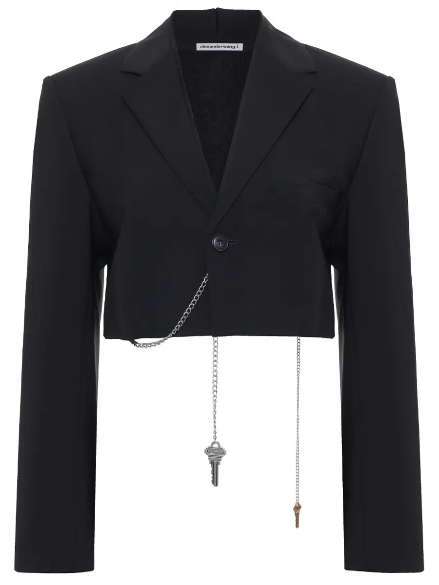 Жакет шерстяной