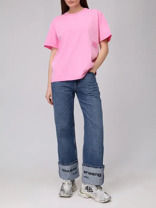 Футболка хлопковая ALEXANDER WANG