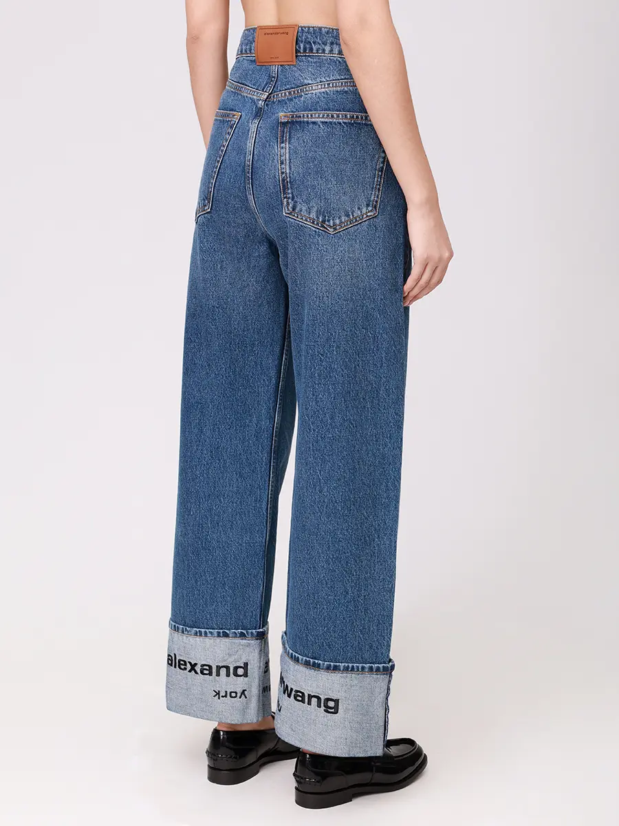 Джинсы хлопковые