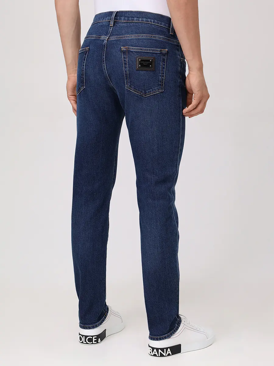 Джинсы Slim Fit хлопковые