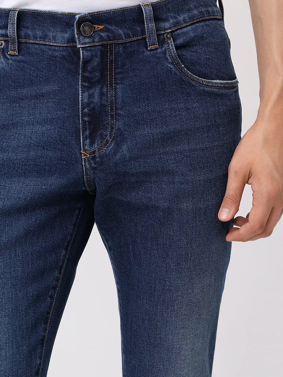 Джинсы Slim Fit хлопковые