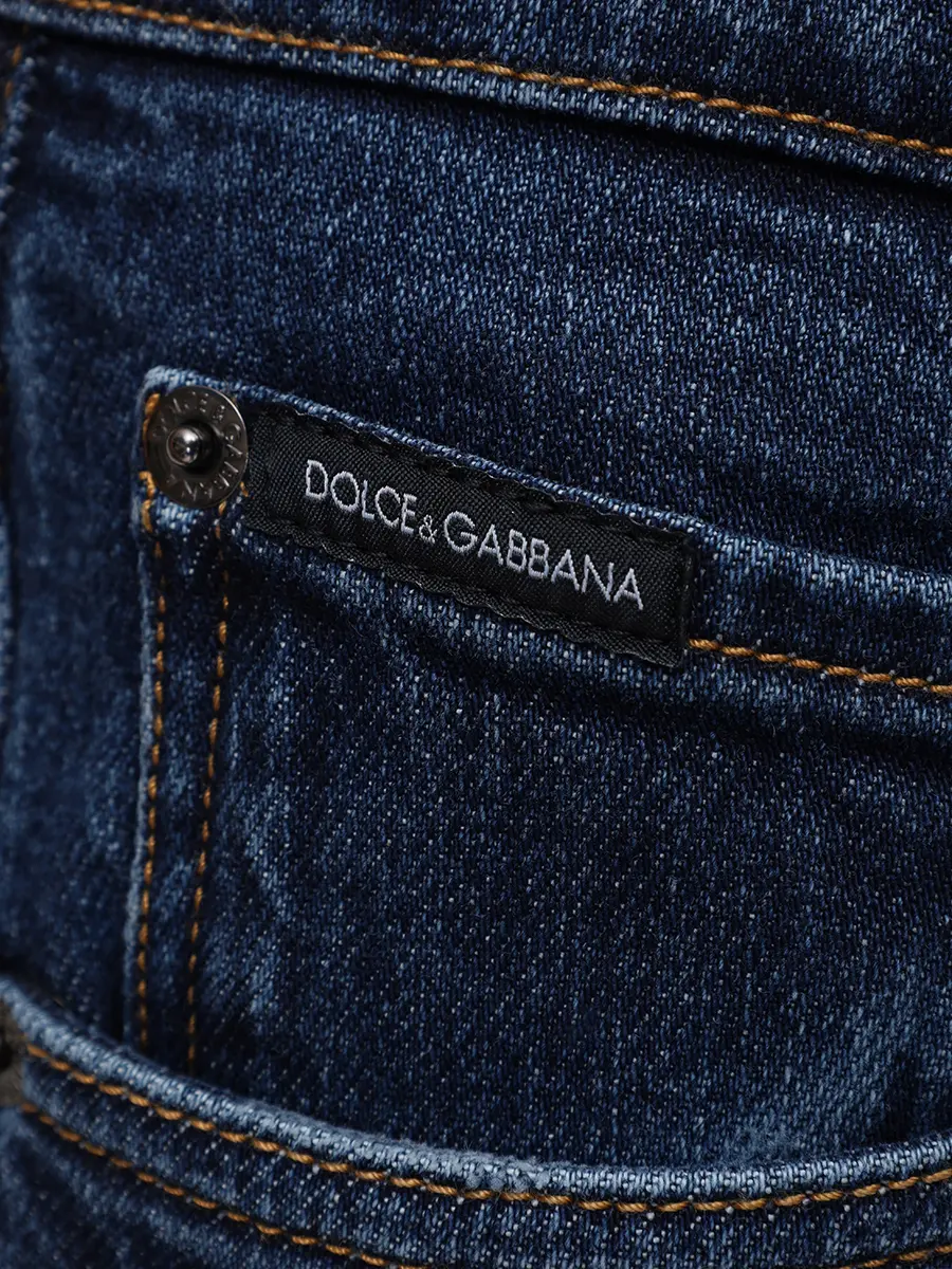 Джинсы Slim Fit хлопковые