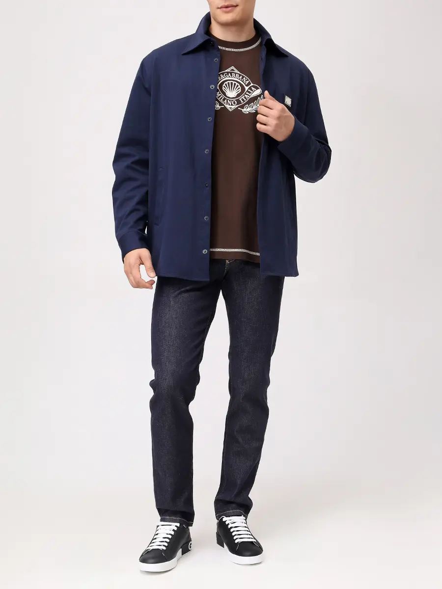 Джинсы Slim Fit хлопковые