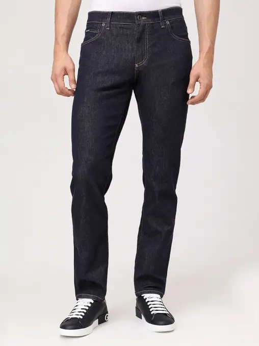 Джинсы Slim Fit хлопковые DOLCE & GABBANA
