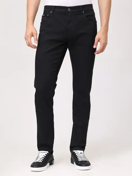 Джинсы Slim Fit хлопковые DOLCE & GABBANA