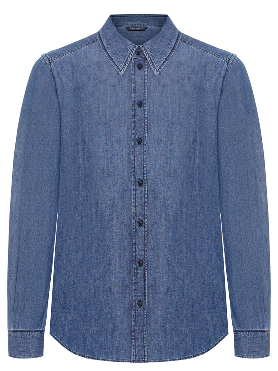Рубашка джинсовая
