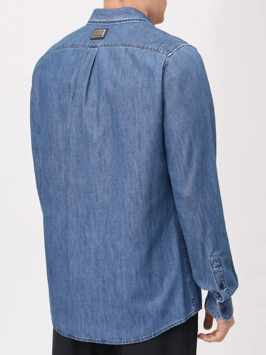 Рубашка джинсовая