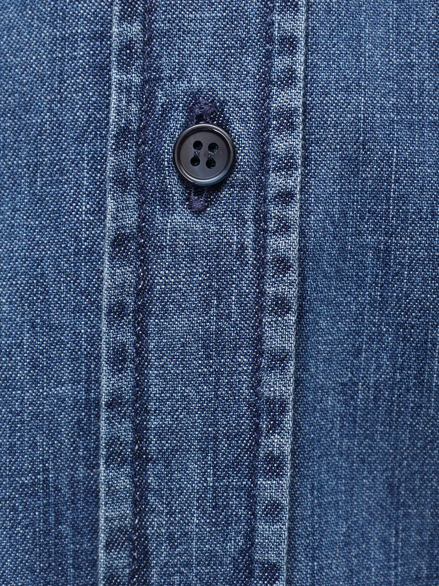 Рубашка джинсовая