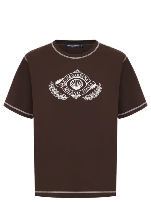 Футболка хлопковая DOLCE & GABBANA