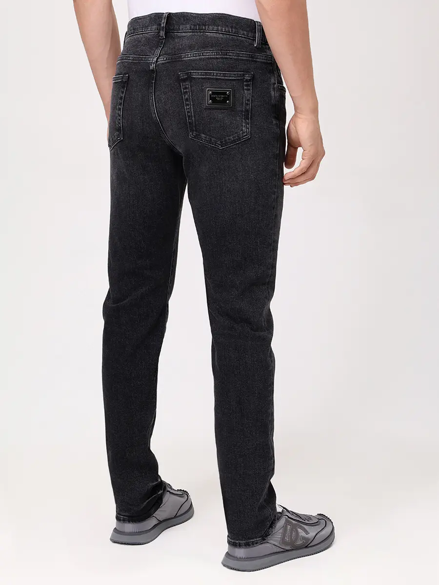 Джинсы Slim Fit хлопковые