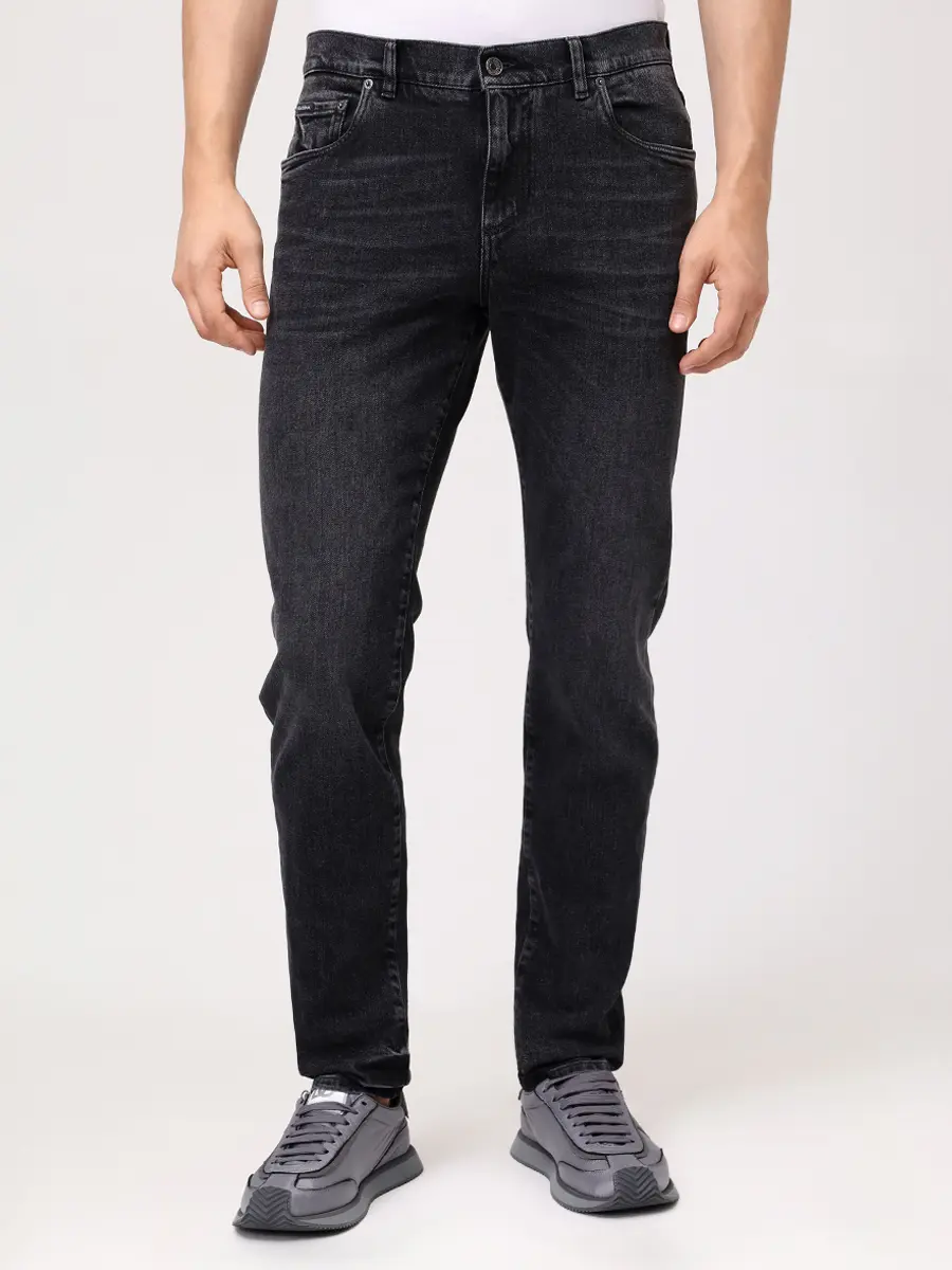 Джинсы Slim Fit хлопковые