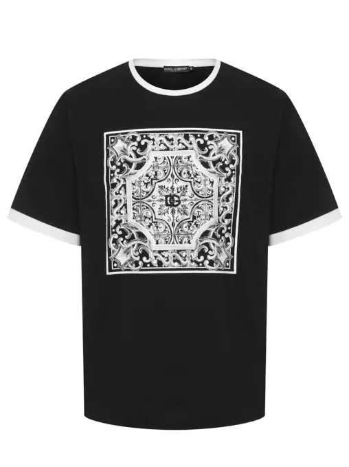 Футболка хлопковая DOLCE & GABBANA