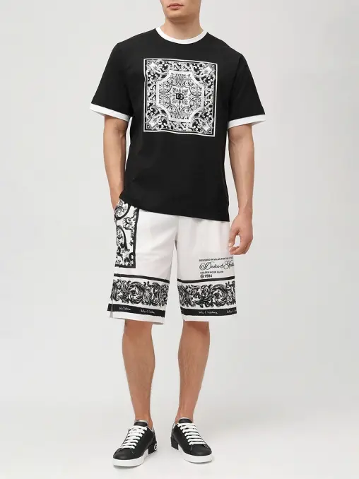 Футболка хлопковая DOLCE & GABBANA