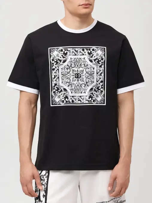 Футболка хлопковая DOLCE & GABBANA