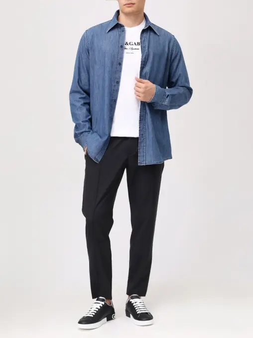 Футболка хлопковая DOLCE & GABBANA