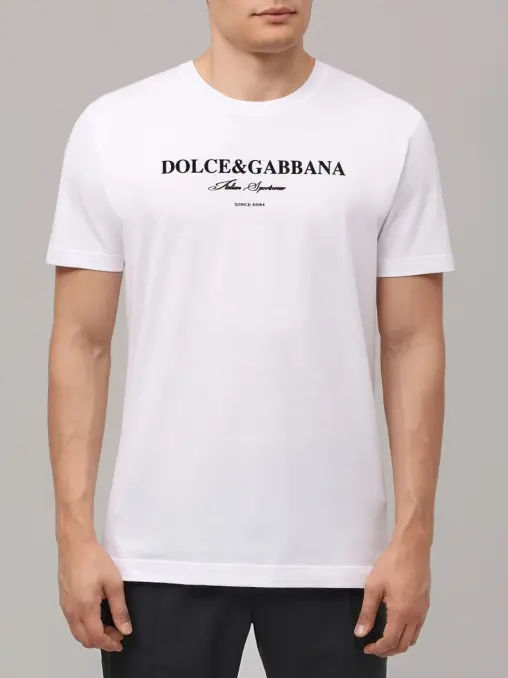 Футболка хлопковая DOLCE & GABBANA