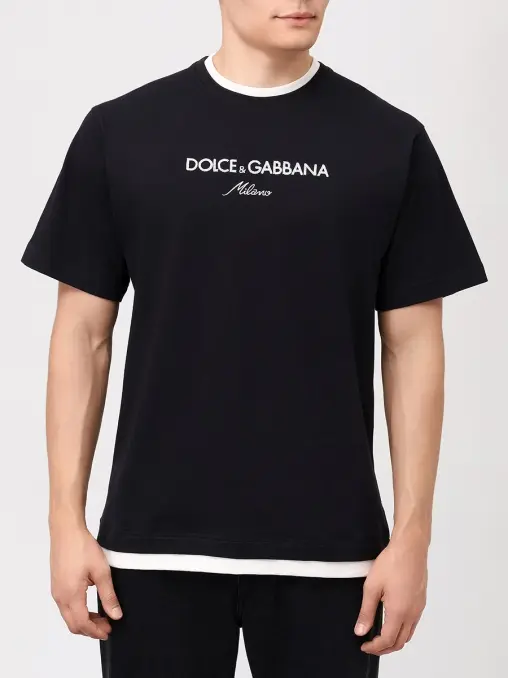 Футболка хлопковая DOLCE & GABBANA