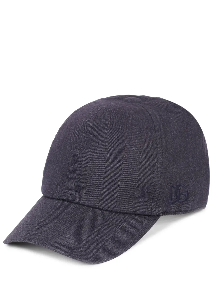 Бейсболка из хлопка и вискозы