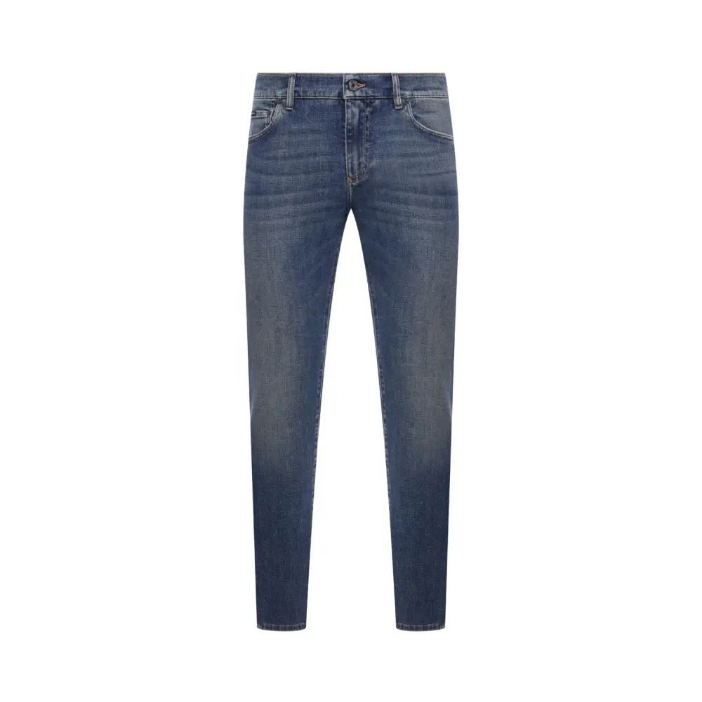 Джинсы Slim Fit хлопковые